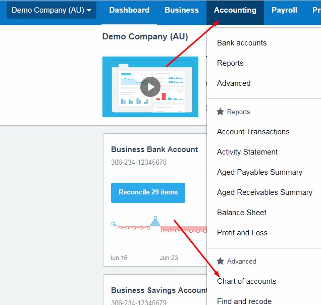 How can we convert built in locked chart of accounts to own accounts