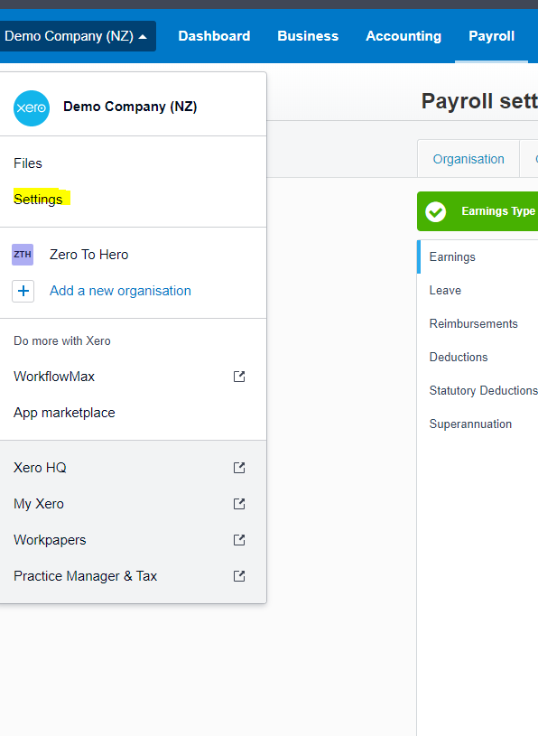 how-to-process-termination-with-4-weeks-notice-in-lieu-xero-central