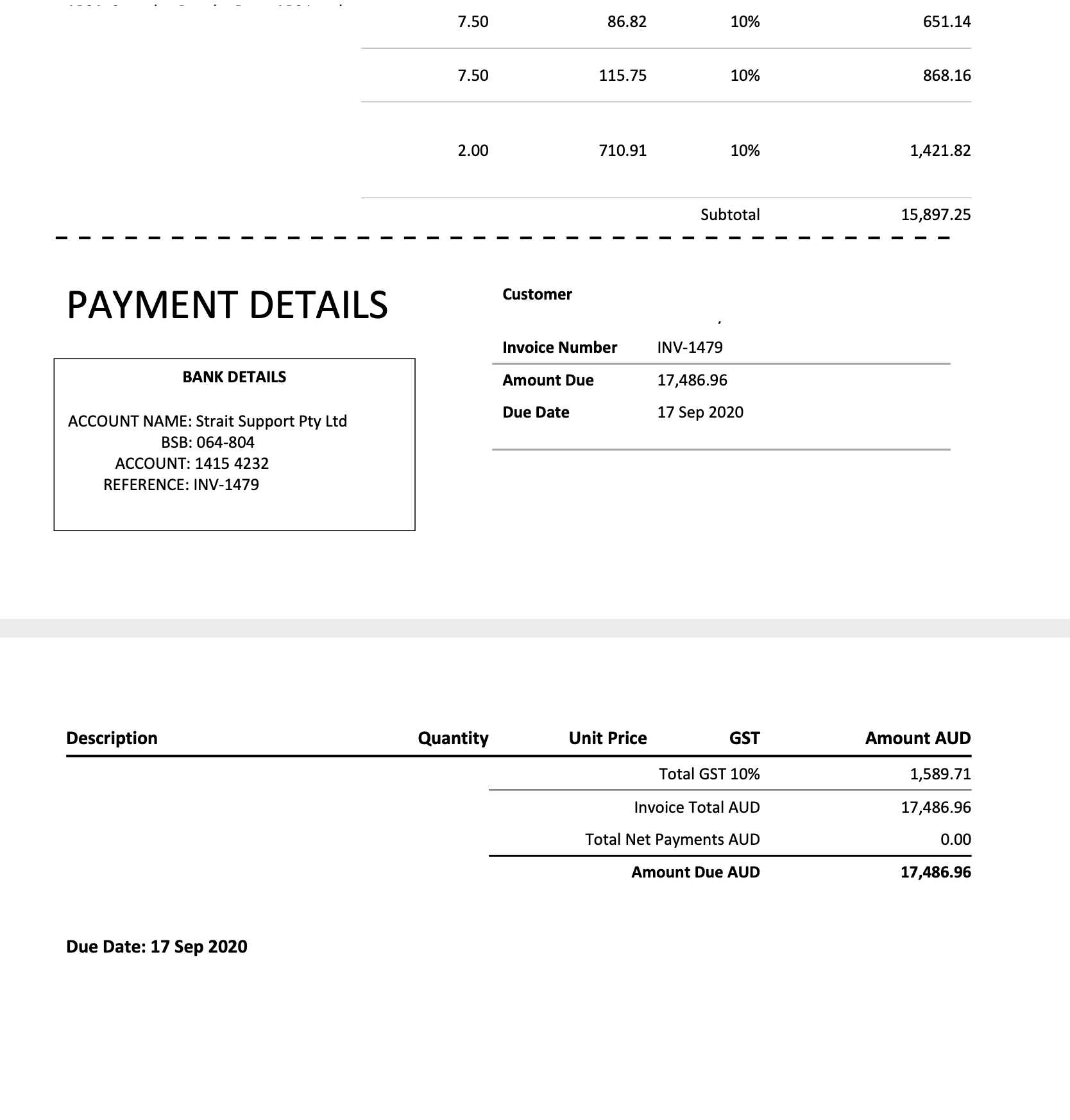 Customising DOCX Invoice templates – Xero Central