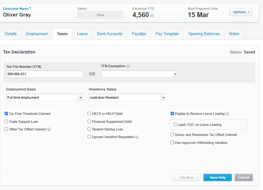 How to add leave loading to an existing pay run Xero Central