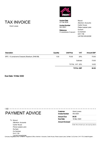 VAT number on Invoice – Xero Central
